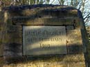 Stone markig the site of the battle of Roslin Glen