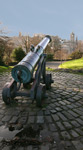 Canon on Calton hill