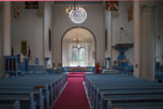 Interior of Canongate Kirk Edinburgh