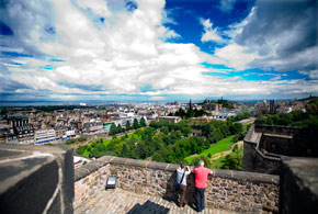 View from Edinburgh Castle