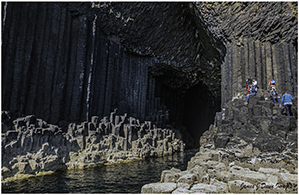 Fingals cave on the island of Staffa