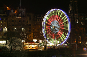 Hogmany in the city of Edinburgh