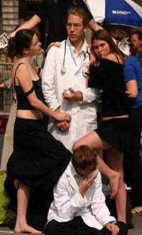 Street group at the Edinburgh Festivl